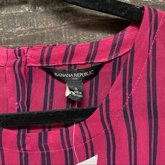 Banana republic size S sleeveless sheer top New with tags! Tunic long - Picture 5 of 10